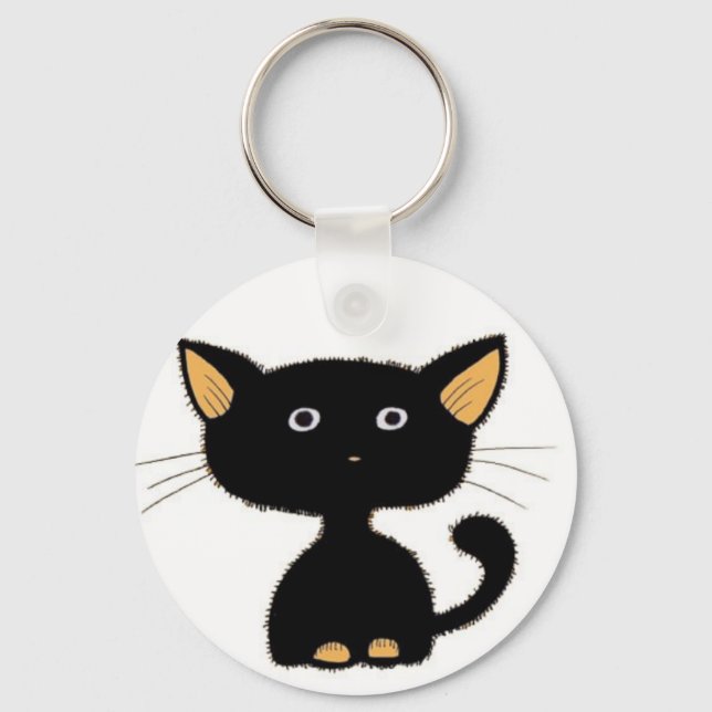 kitty keychain (Front)