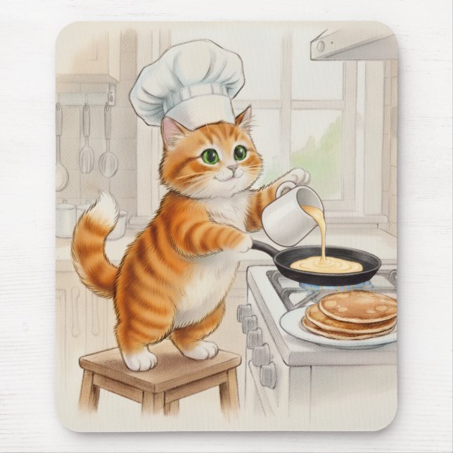 Kitty Kitchen, Mouse Pad (Front)
