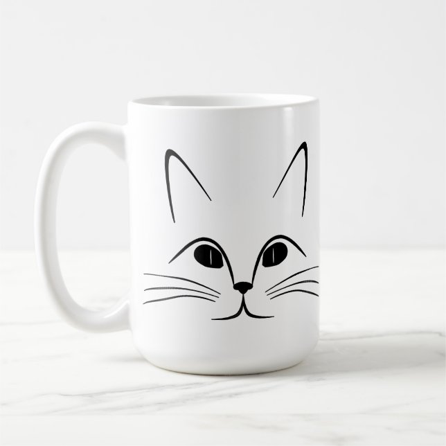 kitty kitten    coffee mug (Left)