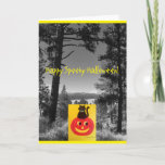 Kitty Kitty ~ Happy Halloween Card