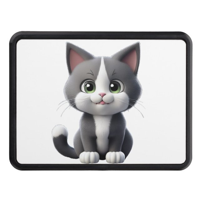Kitty kitty  hitch cover (Front)