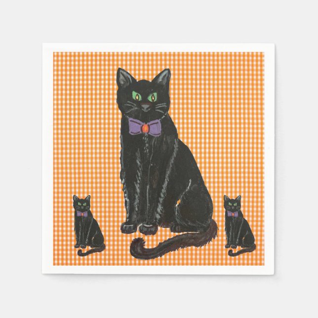 Kitty, Kitty, Kitty Napkins (Front)