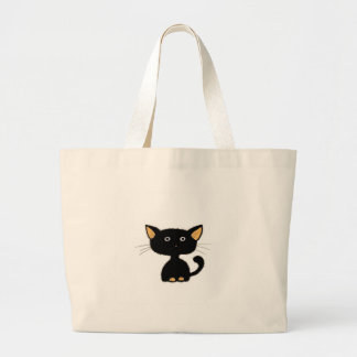 kitty large tote bag
