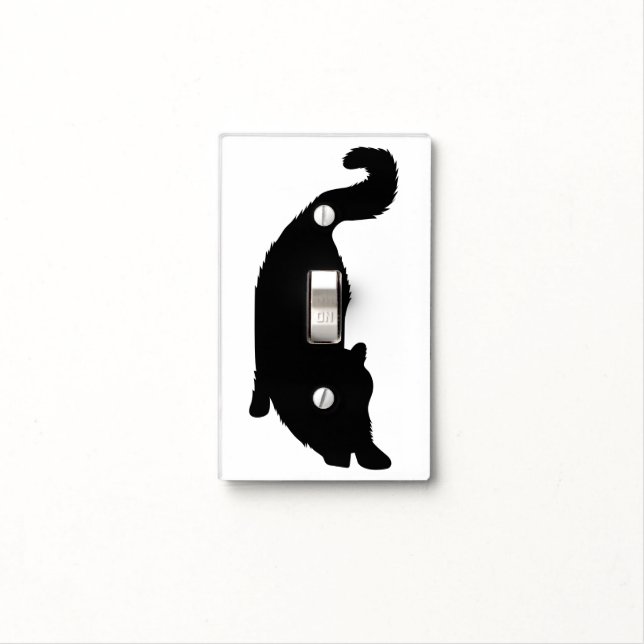 Kitty Light Switch Cover (In Situ)