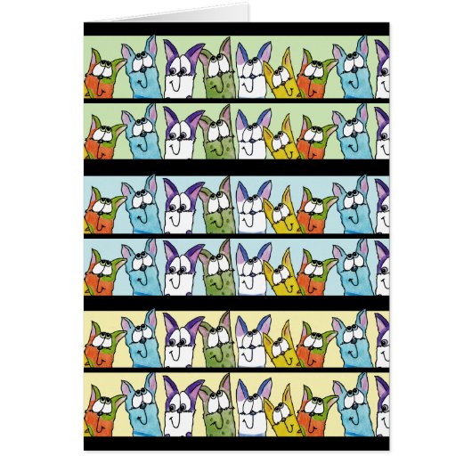 Kitty Lineup-Colorful Cats (Front)
