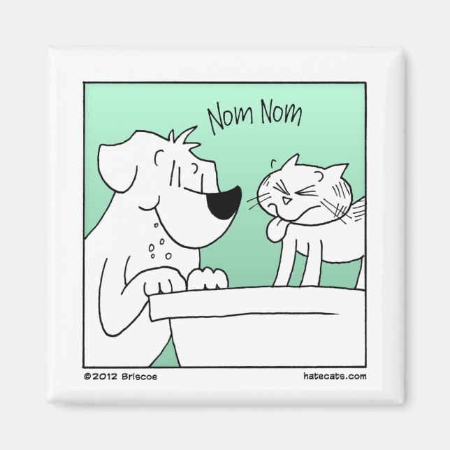 Kitty Litter Buffet Magnet (Front)