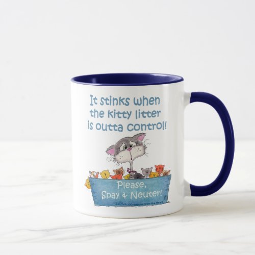 Kitty Litter Stinks Mug