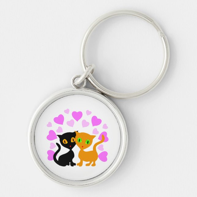 Kitty Love Keychain (Front)