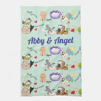 Kitty Love Kitchen Towels