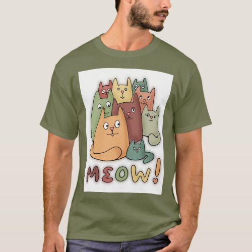 Kitty Meow T_shirt