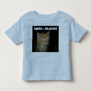 Kitty "MIND = BLOWN" Toddler Ringer T-Shirt