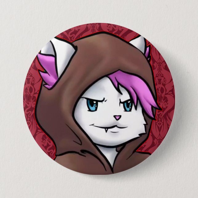 Kitty Monk Button (Front)