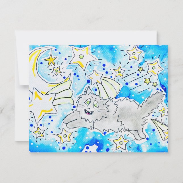 Kitty Note Card (Front)