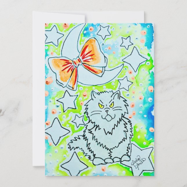 Kitty Note Card (Front)