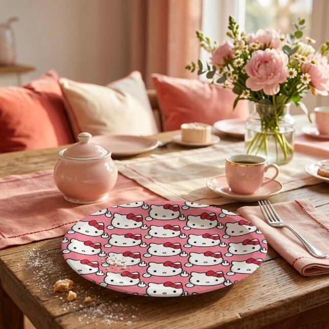 Kitty Paper Plates (Creator Uploaded)