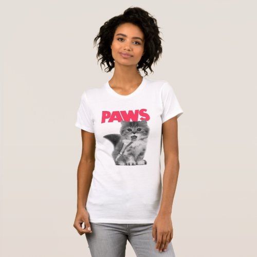 Kitty PawsJaws T_Shirt