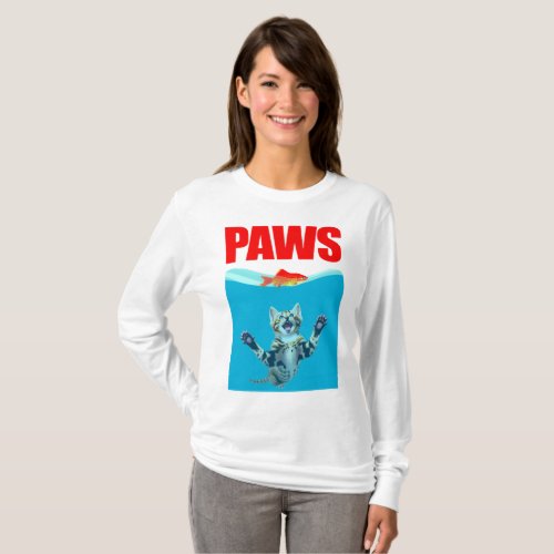 Kitty PawsJaws T_Shirt