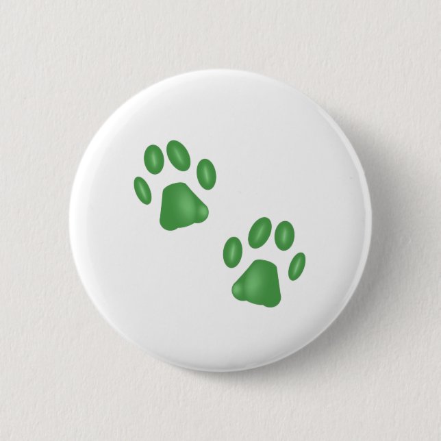 Kitty Paws Pinback Button (Front)
