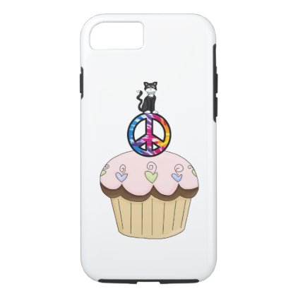 Kitty Peace Cupcake iPhone 8/7 Case
