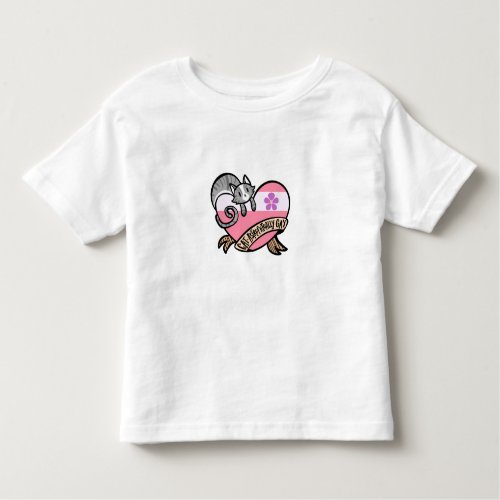 Kitty pet design toddler t_shirt