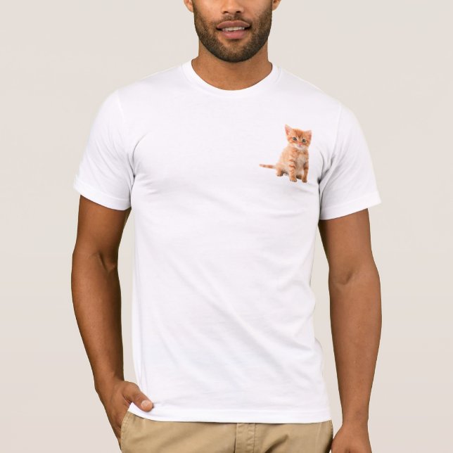 kitty pocket T-Shirt (Front)