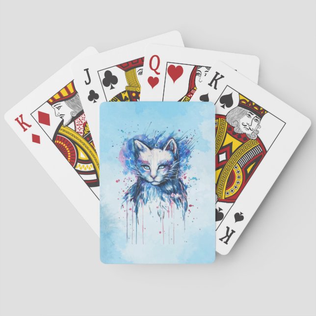 Kitty Poker Cards (Back)