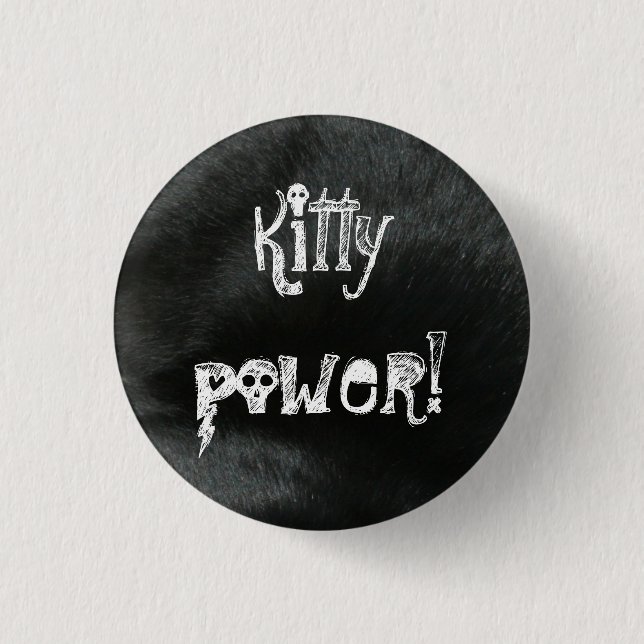 Kitty Power! Button (Front)