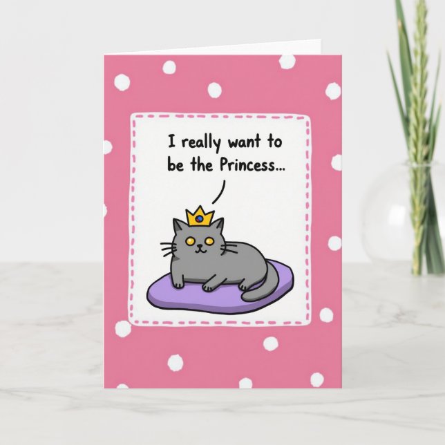Kitty Prince Mothers Day Card (Front)