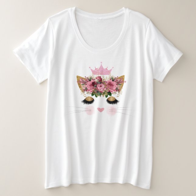 Kitty Queen T-Shirt (Design Front)
