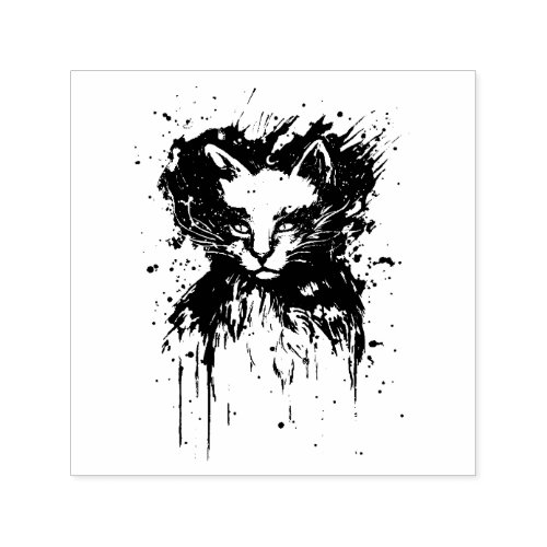 Kitty Self-inking Stamp