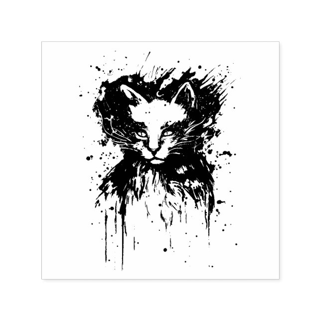 Kitty Self-inking Stamp (Design)