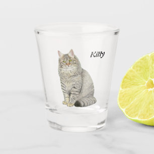 Kitty Shot Glass
