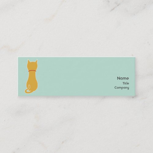 Kitty - Skinny Business Card Template