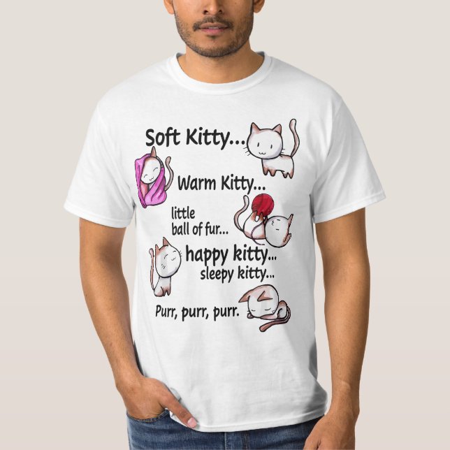 Kitty Sleepy  T-Shirt (Front)