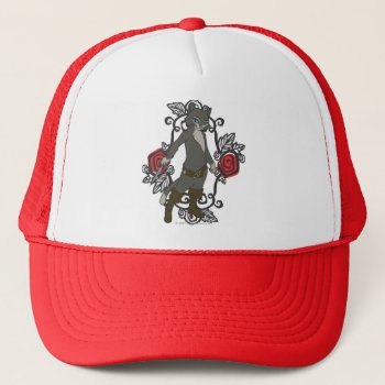 Kitty Softpaws Trucker Hat by pussinboots at Zazzle