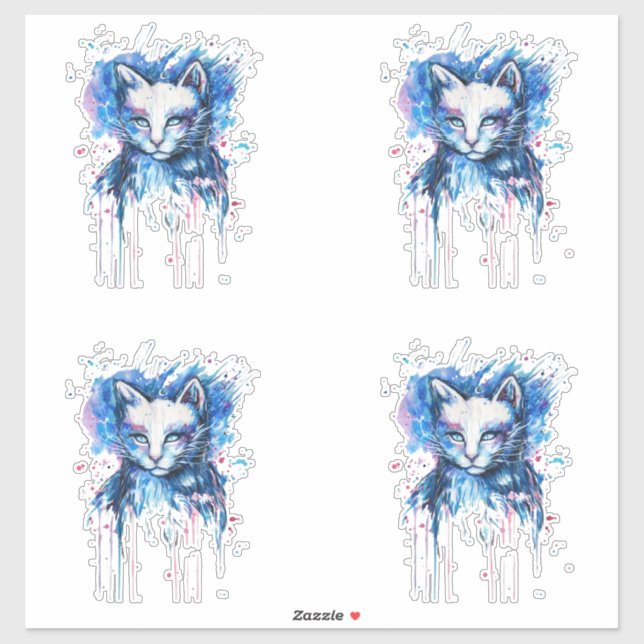 Kitty Sticker (Sheet)