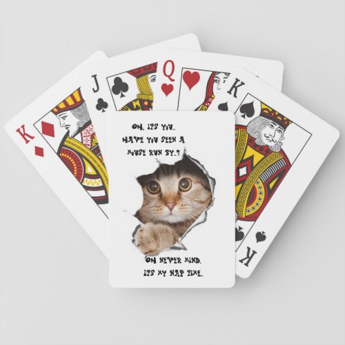Kitty Surprise Classic Playing Cards