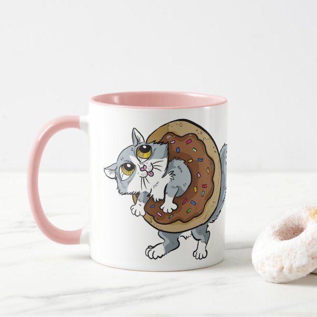 Kitty Sweet Donut Mug (With Donut)