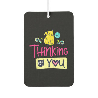 Kitty Thinking Of You | Cute Cat Lover Gift Air Freshener