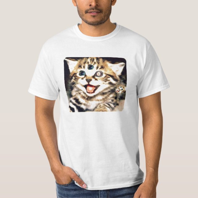 Kitty Three T-Shirt (Front)