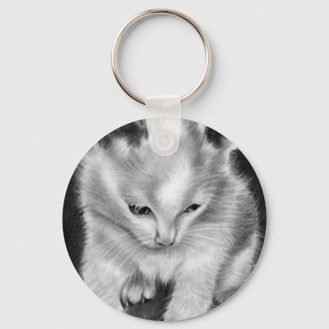 Kitty Toy Kitten Keychain (Front)