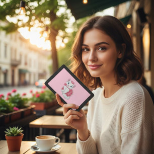 Kitty Trifold Wallet