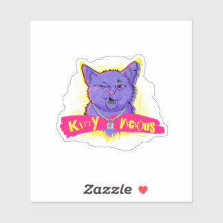 Kitty Vicious  Sticker