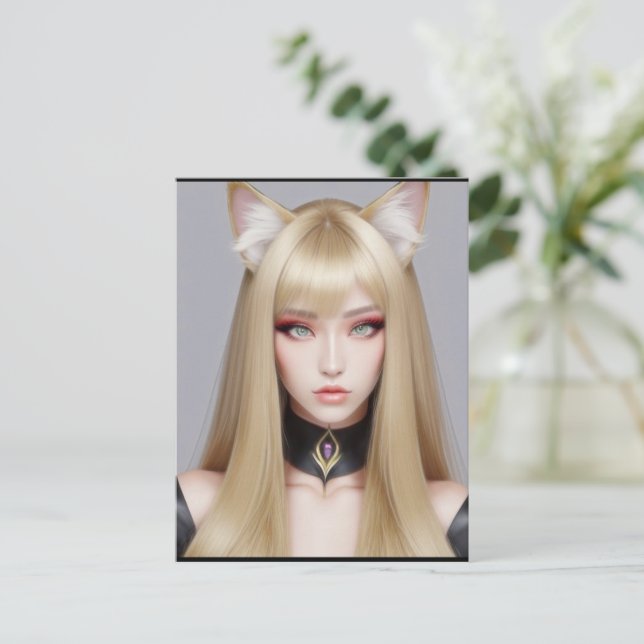 KITTY WAIFU 03 POSTCARD (Standing Front)