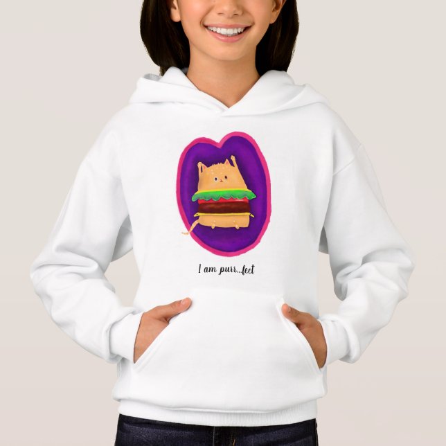 Kittyburger Hoodie (Front)