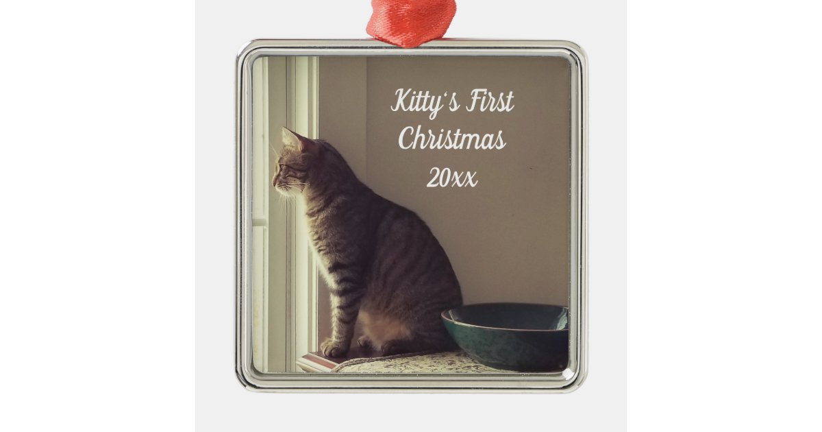 Kitty's First Christmas Ornament 