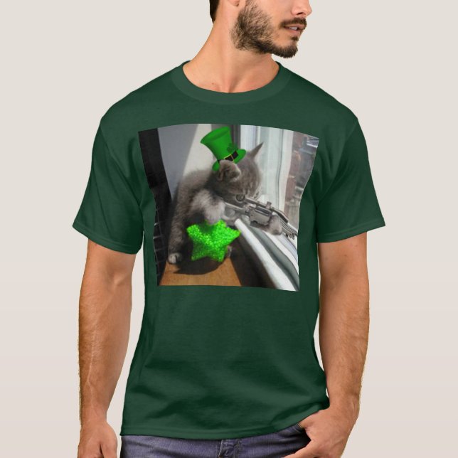 Kitty's St. Patrick's Day T-Shirt (Front)