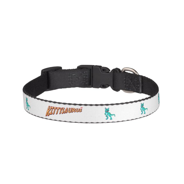 KITTYSAURUS™ PET COLLAR for cats or small dogs (Front)