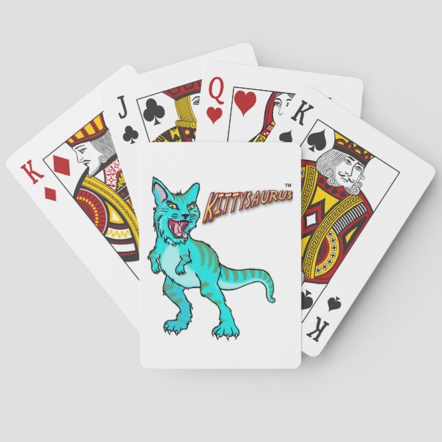 KITTYSAURUS™ Playing Cards (Back)