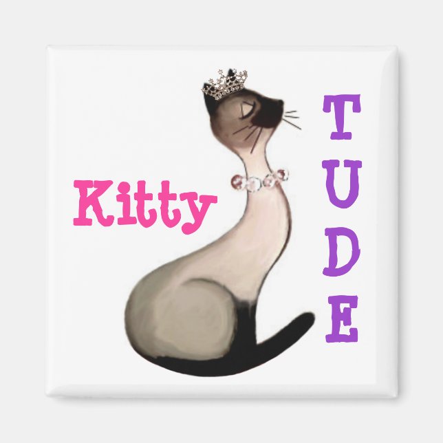 KittyTUDE magnets (Front)